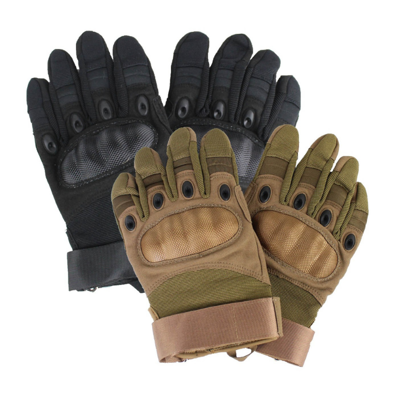 Tactical Police Gloves – Military Combat Gloves with Knuckle Protection & Reinforced Grip for Outdoor Use